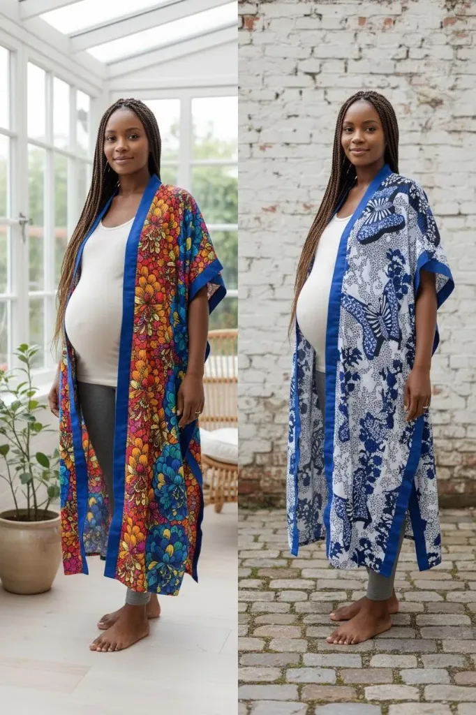 Anaya reversible kimono